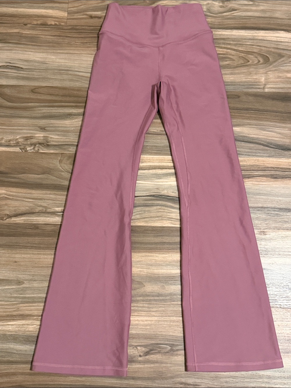 YPB Abercrombie Fitch Leggings Mauve SculptLUX Flare Ultra High Rise Small Short